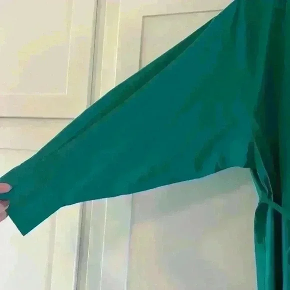 Banana republic Factory button up women’s shirt size large in green. - Picture 7 of 8